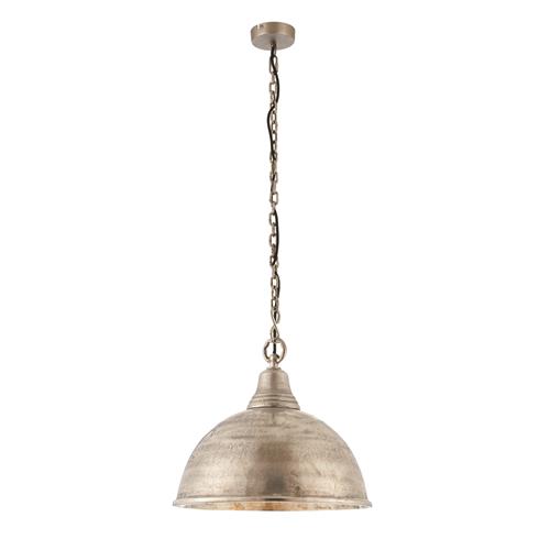 Antique Silver Pendant Light 