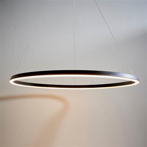 Staten Matt Black LED Ceiling Pendant 80628