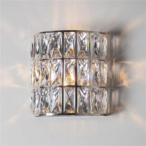 Verina Crystal Half Single Wall Light 76515