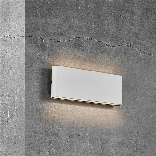 Kinver White LED IP54 Outdoor Wall Light 2118181001