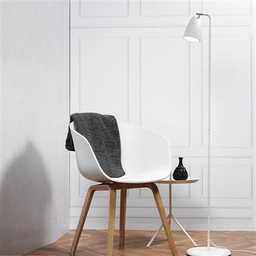 Nexus 10 Design For The People White Finish LED Floor Lamp 77294001