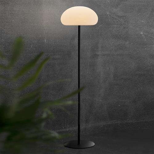 Sponge IP65 Rated Rechargeable Outdoor Black LED Floor Lamp 2018154003