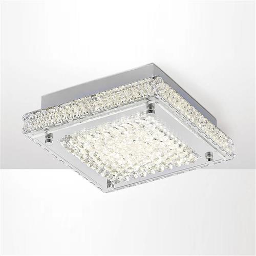 Amelia Chrome LED 60 Light Ceiling Lamp IL80070