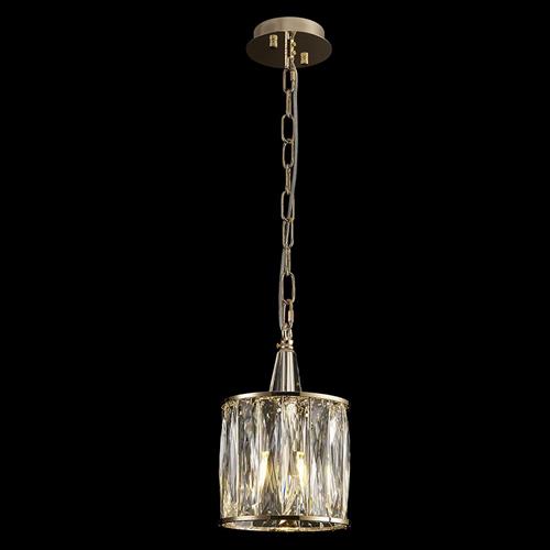 Vivienne Single French Gold And Crystal Pendant IL31823