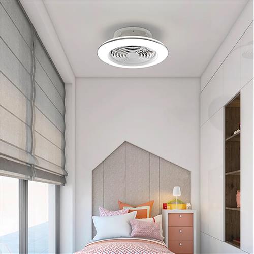 Alisio Mini White LED Summer And Winter CCT Fan Light M7493