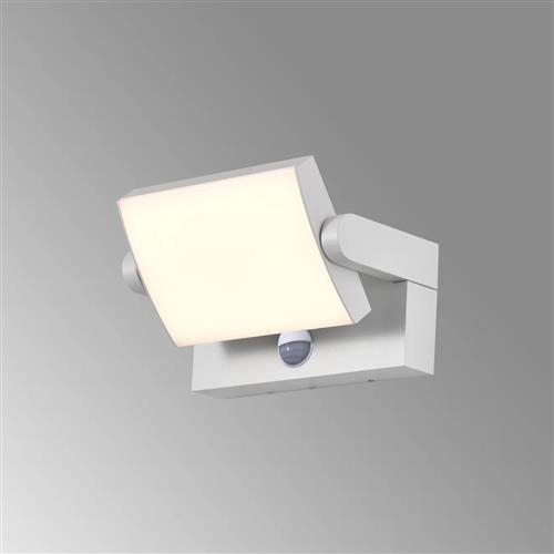 Cooper IP54 LED White Outdoor PIR Floodlight M8472