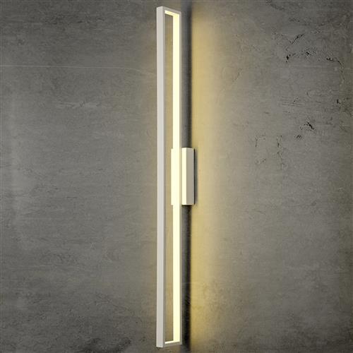 Durban Large White 30W LED Wall Light M7199