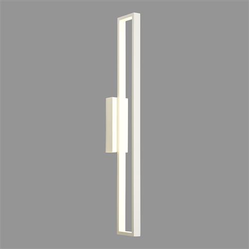 Durban Medium White 20W LED Wall Light M7198