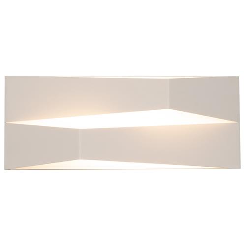 Fuji Large White 14w 3000K LED Wall Light M8158