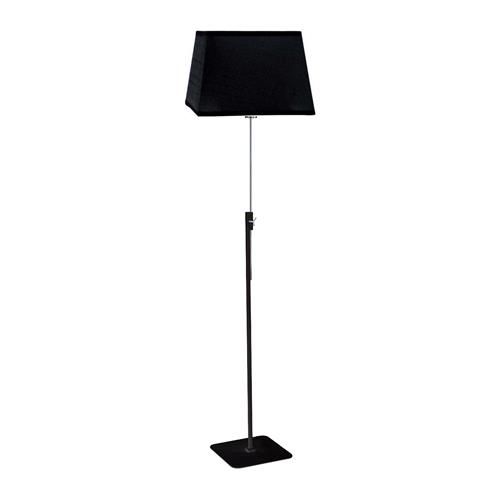 Habana Black And Chrome Adjustable Floor Lamp M5311 + M5315