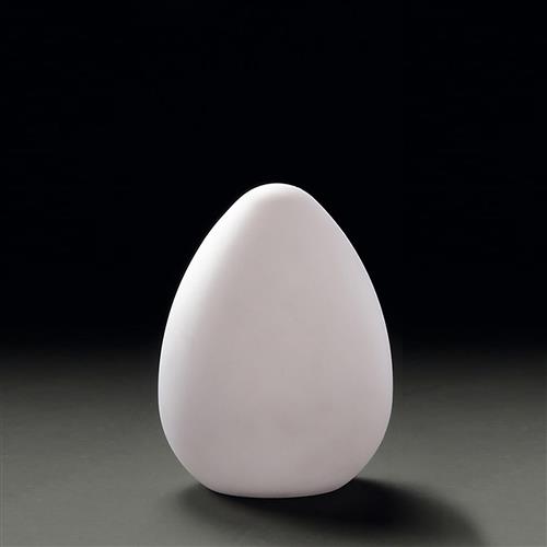 Huevo White Finished Egg Shaped Table Lamp M1329