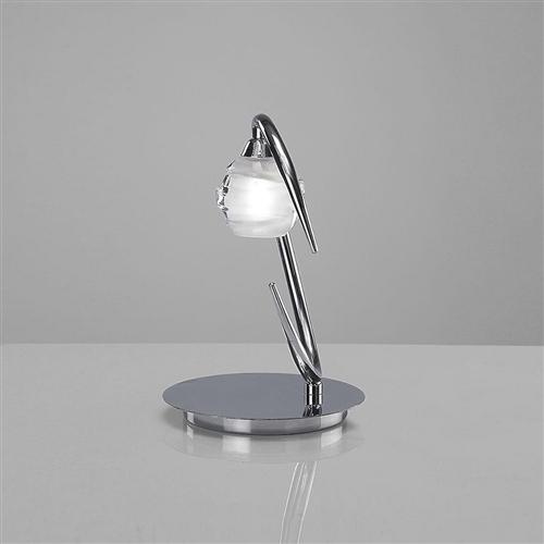 Loop Chrome Modern Table Lamp M1807