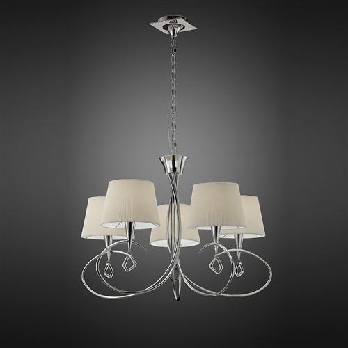 Contemporary Multi Arm Pendant Light M1641