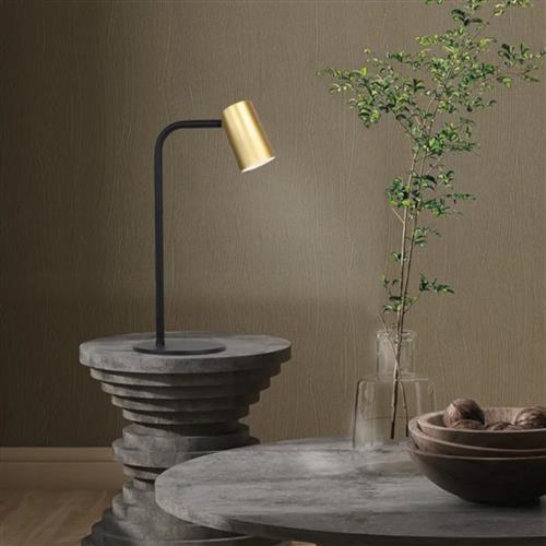 Sal Black And Gold (Colour) Desk Lamp M8491