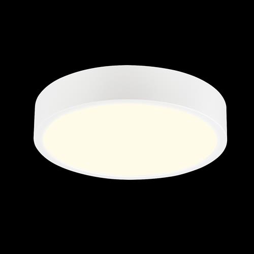 Saona Large 3000K Round White LED Flush Light M6624