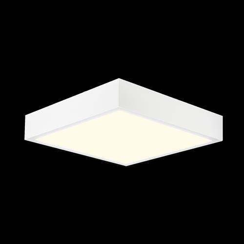 Saona Medium Square White 3000K LED Flush Light M6630