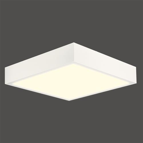 Saona Square Large White 3000K LED Flush Light M6632