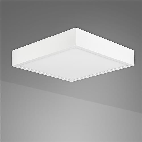 Saona Square Small White 3000K LED Flush Light M6628