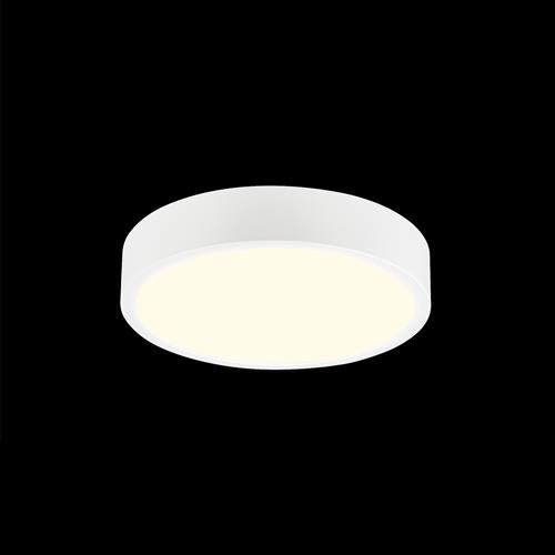 Saona Small Round White 3000K LED Flush Light M6620