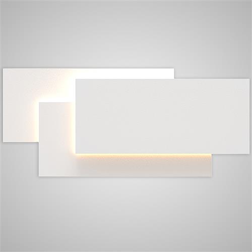 Tahiti XL White 36w Large LED Wall Light M8087