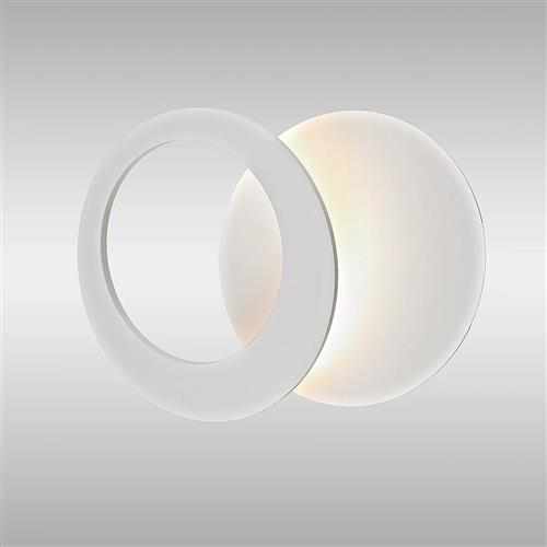 Toronto Small Matt White LED Wall Light M8461