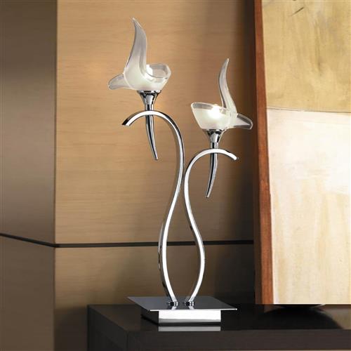 Viena Chrome Table Lamp M0330