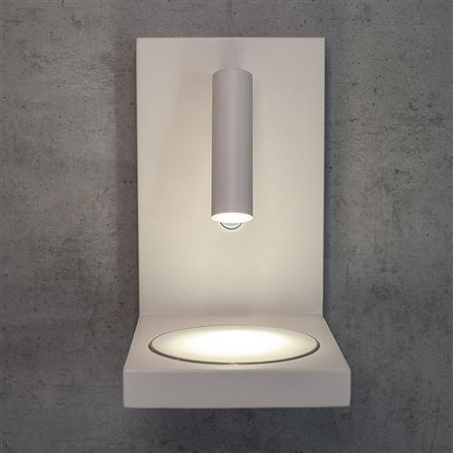 Zanzibar White Phone Charger LED Wall Spotlight M6750