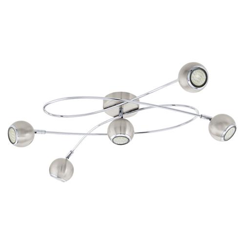 Locanda LED Satin Nickel Spot 5 Light 94251