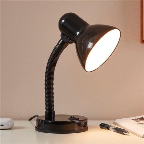 Basic - Black Flexible Desk Lamp 9228