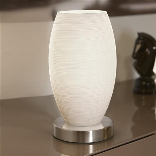 Batista 3 Satin Nickel Table Lamp 97589