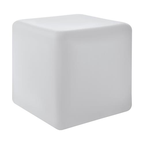 Bottona Large IP65 White Plastic Cube Outdoor Floor Lamp 900295