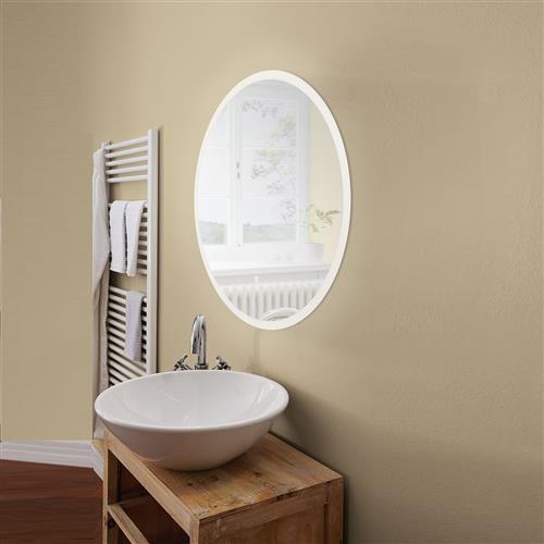 Buenavista LED IP44 Rated Round Illuminated Bathroom Mirror 99774
