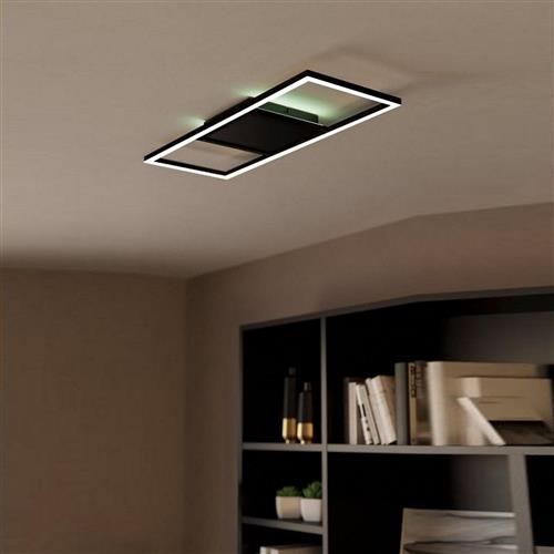 Calagrano-Z LED Black And White Ceiling Light 900566