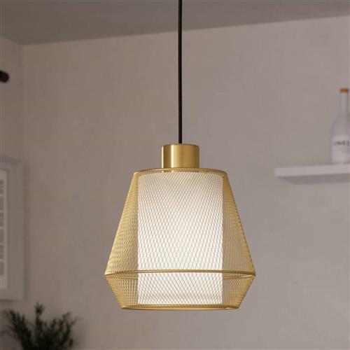 Ciudadela Black And Brushed Brass Ceiling Pendant 900896