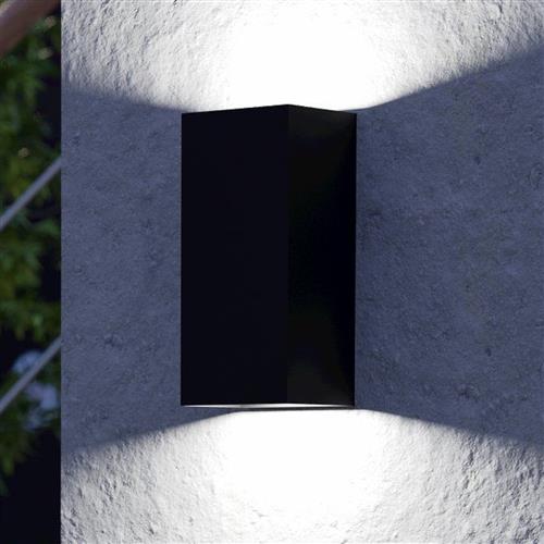 Eremitana Black IP55 Outdoor Wall Light 900189