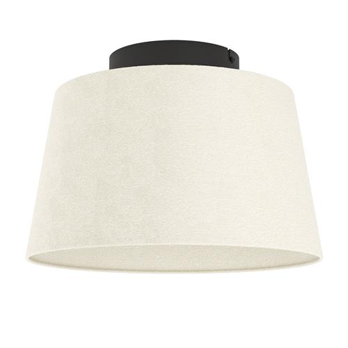 Febres Black And White Flush Ceiling Light 901259