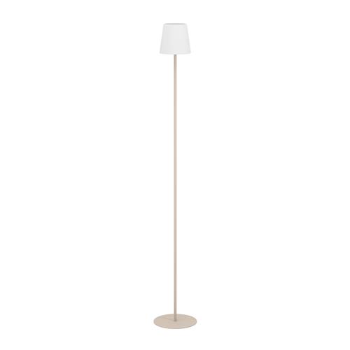 Fiorana Sandy And White Floor Lamp 901112