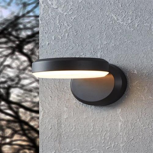 Fornaci LED IP54 Black & White Outdoor Wall light 900673