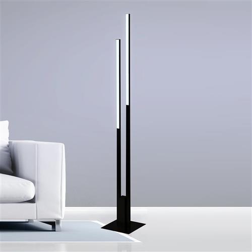 Fraioli-Z Black RGB LED Smart Floor Lamp 900082