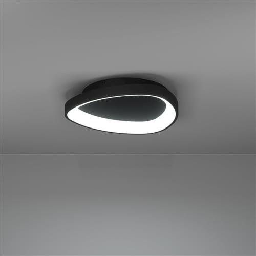 Loretello Black LED Flush Ceiling Light 901584