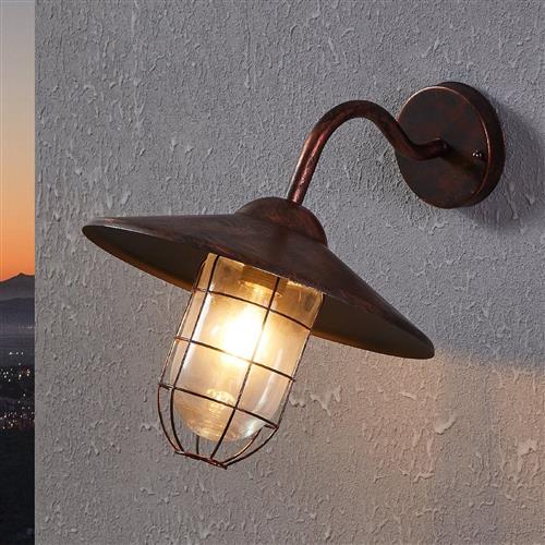 Melgoa Outdoor Antique Copper Wall Light 94863