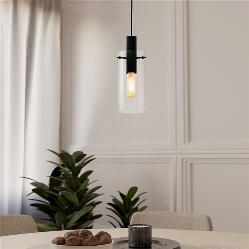 Montefino Black Pendant Light 97366