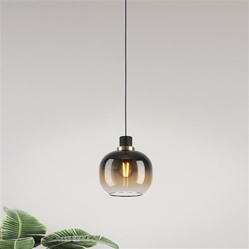 Oilella Black and Brown Single Pendant 99614