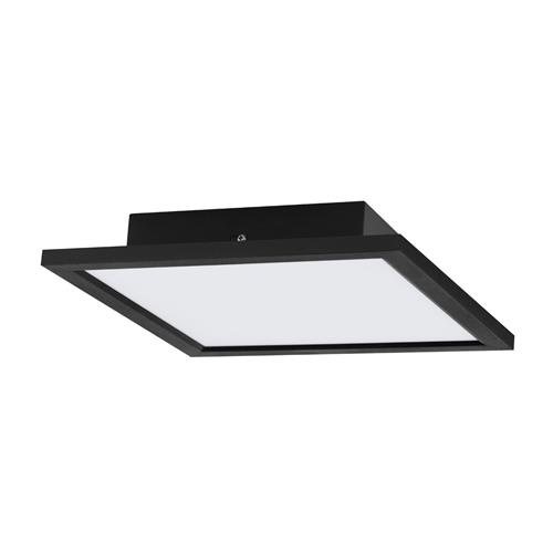 Salobrena-Z Small Square Black LED Ceiling Fitting 900049