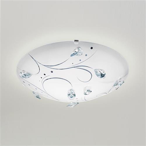 Sorrenta 1 Round Flush LED Ceiling Light 95689
