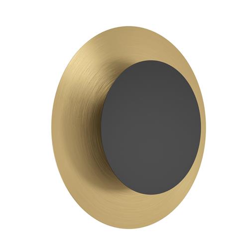 Tocina Brushed Brass And Black LED Wall Light 900988