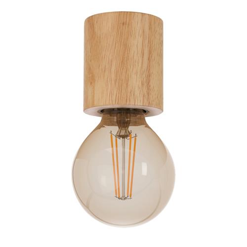 Turialdo Wooden Single Flush Ceiling Light 901171