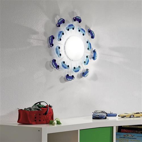 Viki 1 Blue Childrens Car Light 92146