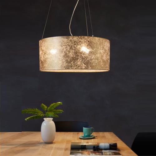 Viserbella Large Gold Glossy Colour Triple Pendant Light 97644