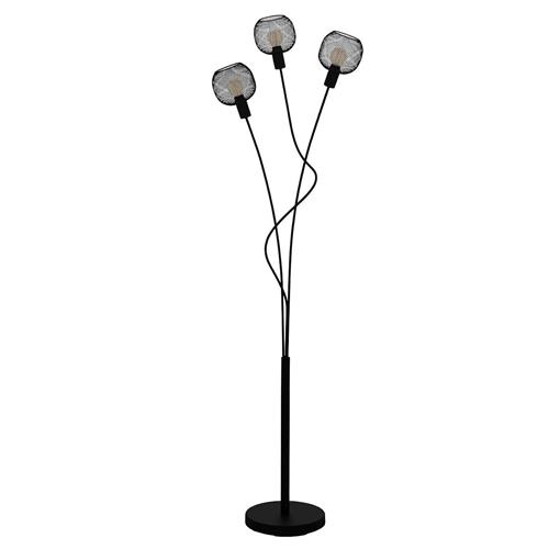 Wrington 1 Black Floor Lamp 43377